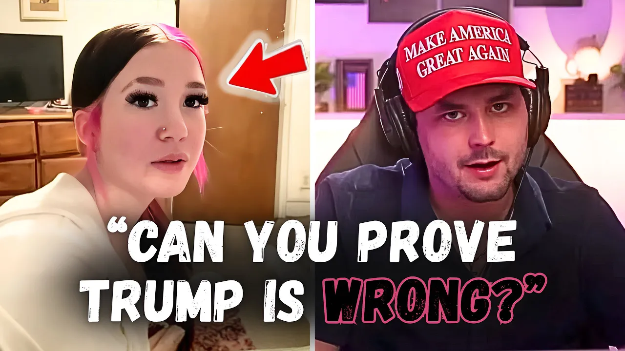 Pink Haired Feminist CHANGES Her Mind About Trump?!(there’s hope yet