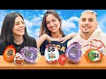 PROBANDO 17 HUEVOS DE PASCUA ft Mikalafuente Milica y ZZK