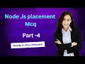Node JS Placement MCQ Series Part-4 Node JS Placement And Interview Question