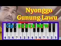 Lagu Not NYONGGO GUNUNG LAWU Cip : DETOL NEW Not Angka Pianika / Piano