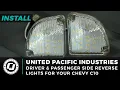 Classic Chevy LED Backup Lights UPI 1967-1972 C10 Install