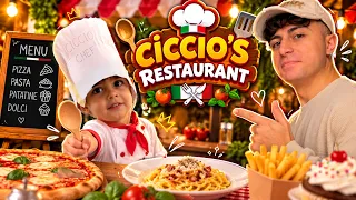 CICCIO APRE IL SUO RISTORANTE !! 🧑🏻🍳⭐(andiamo a provarlo)