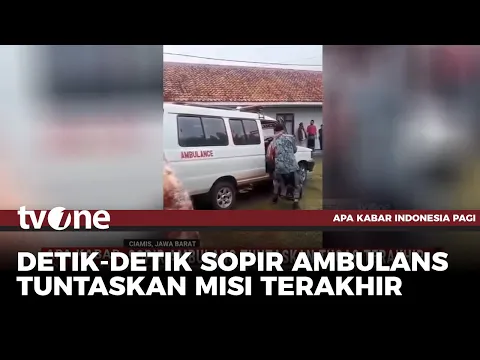 Tuntaskan Tugas Terakhir, Sopir Ambulans di Ciamis Meninggal Usai Antar Jenazah