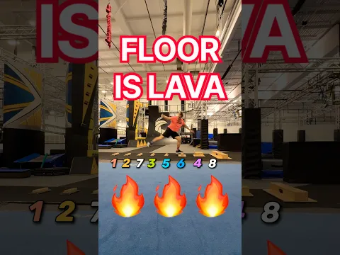 FLOOR IS LAVA CHALLENGE 😱