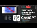 Build a Streamlit Web App in 5 Minutes with ChatGPT No Coding Required