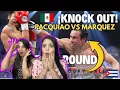 Pacquiao Vs Márquez 4 ¡ÚLTIMO ROUND!  ¡KNOCK OUT!   Al estilo de Rocky Balboa-CUBANAS REACCIONAN