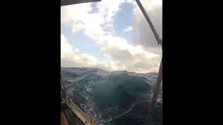 Stormy Sailing and Surfing #sailing