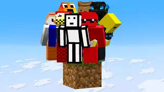I Put 10 YouTubers on One Block, here's what happened...
