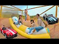 Download Lagu Main Ayunan, Perahu Balon, Donat Balon dan Balap Mobil Mobilan di Playground Jaring