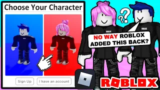 deleted guest avatar feature is coming back roblox 