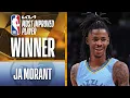 Ja Morant Wins Most Improved Player 2021-22 Season Highlights