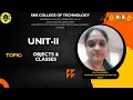 objects and classes OOPS IN JAVA SNS Institutions