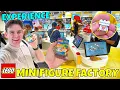 LEGO Store Minifigure Factory Experience Tutorial in NYC