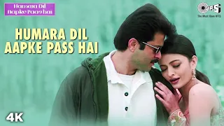 hamara dil aapke paas hai lyrical anil kapoor aishwarya rai b alka y udit n love songs