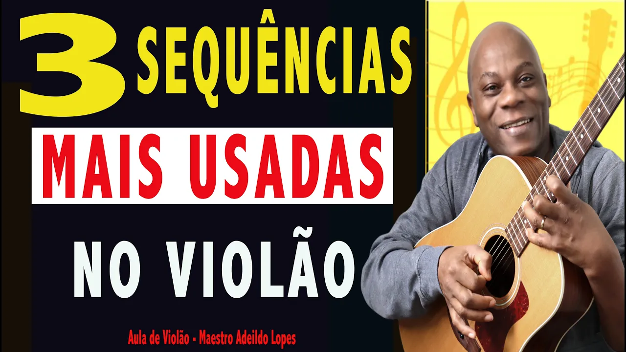 ✅FAZENDO  ISSO  VOCÊ TOCA  TUDO 🎸Aprenda as 3 progressões SIMPLES  e FÁCEIS  mais usadas no  VIOLÃO