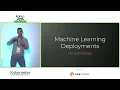 Machine Learning Deployments on Kubernetes Ed Shee