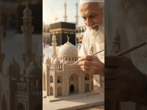 🕌Building Beautiful Mosque From Clay | Islamic Content #quran​ #islamic​ #fatiha ​#islam​ #allah