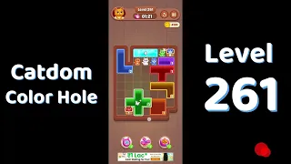 Catdom Color Hole Level 261 Screenshot