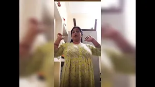 Indian Girl Preparing Lunch 