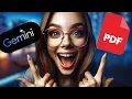 Chat with your PDF using Gemini AI API in Python without Langchain