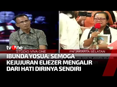 Pesan dan Harapan Ibunda Yosua untuk Richard Eliezer