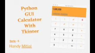 GUI Calculator Using Tkinter Serie 5