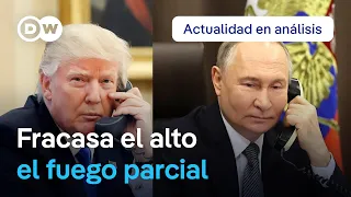 Ucrania y Rusia se acusan de ataques a infraestructuras horas después de llamada entre Putin y Trump