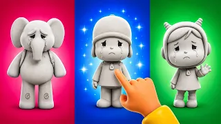 Pocoyo and Friends Get Happy When You Color Him In