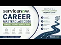 ServiceNow Career Masterclass 2026 ServiceNow Developer Roadmap Salary Jobs Complete Career
