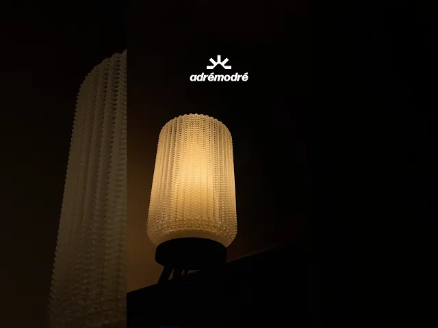 Corn Table Lamp – E27 | Ripple Weave Shade video thumbnail