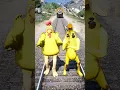 Download Lagu CHICKEN BANANA VS RAILWAY TRAIN #shorts