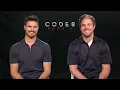 CODE 8 PART II Interview Robbie Amell Stephen Amell talk growing up together HEELS Netflix