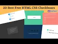 Top 20 Free CSS Checkbox Examples HTML Checkbox Designs Pure CSS Checkbox Toggle Switch