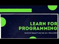 simple counter app Android studio Learn from knowlwdge