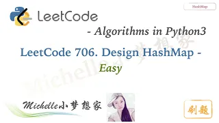 LeetCode in Python 706 Design HashMap Open Hashing Approach - Michelle
