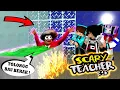 SCARY TEACHER 3D PRANK UNTIL IT BREAKS MY FAST! NAUGHTY TEACHER CATCHED BY GIANT TITAN TEACHER!