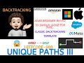 Unique Paths III - Apple Amazon Microsoft Intuit Explanation Live Coding