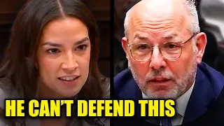 AOC Corners CVS CEO His Defense Completely Falls Apart