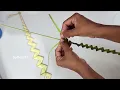Palm Sunday craft Palm leaf craft Palm cross Coconut leaf craft