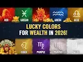 Top 6 Lucky Colors for Each Zodiac Sign in 2026 - Don t Miss Out Feng Shui Fire Horse Year