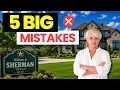 Avoid These 5 Buyer Regrets in Sherman TX