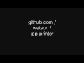 Thomas Watson - Emulating Printers