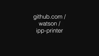Thomas Watson - Emulating Printers