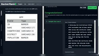 Problem SQL Hackerrank Solved Problems of Select All SQL SQL tutorial for beginners