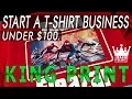 Start A t-Shirt Business for under 100 Canon Pixma MG2522 PRINTER Review KING PRINT