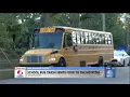 New Hanover County school bus crash sends four to hospital