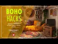 Bohemian Style Tiny Home Decor Hacks Budget Friendly Stylish Small Space Ideas