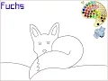 Fox Coloring Pages For Kids - Fox Coloring Pages