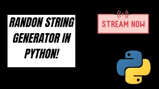 Python Magic Creating Random Strings from a Word List