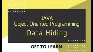 Java OOP Data hiding
